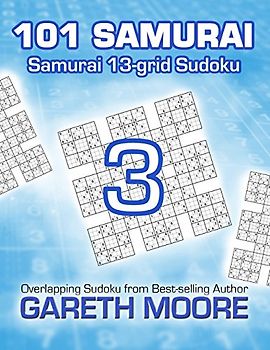 Samurai 13-grid Sudoku 3: 101 Samurai