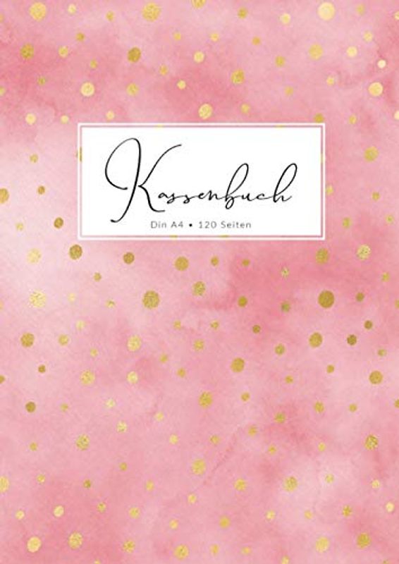 Kassenbuch: Din A4 102 Seiten • Doppelseitige Kassenabrechnung mit MwSt.-Spalte für Kleingewerbe, Kleinunternehmer, Selbstständige, Einzelunternehmer, ... Blanko Einnahmen-/Ausgabenbuch zum Eintragen