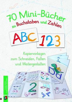 70 Minibücher zu Buchstaben und Zahlen