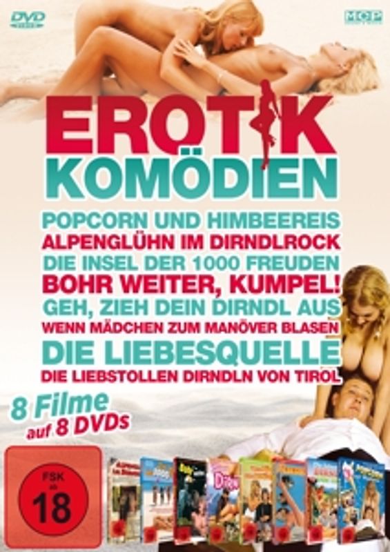 Erotikkomödien-8 Filme auf 8 DVDs DVD