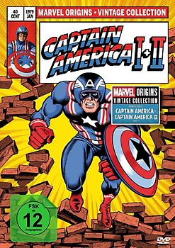 Captain America I+II - Marvel Origins (2x DVD) DVD