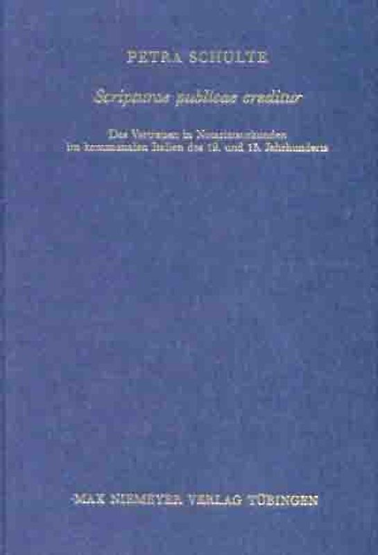 Scripturae publicae creditur