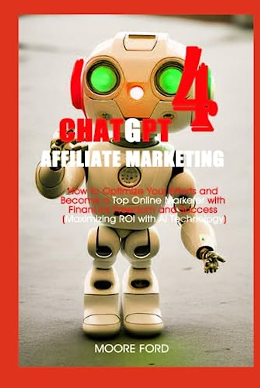 ChatGPT 4 Affiliate Marketing: How to Optimize Your Efforts and Become a Top Online Marketer with Financial Freedom and Success (Maximizing ROI with ... Intelligence for Maximum Productivity))