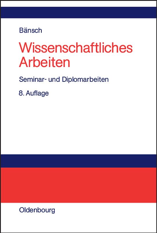 Wissenschaftliches Arbeiten