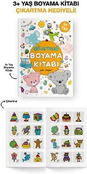 Cikartmali Boyama Kitabi;Cek - Kopar 3 Yas