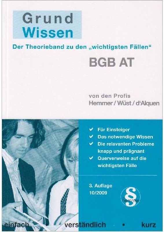 Grundwissen BGB AT