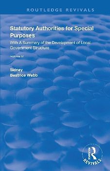Statutory Authorities for Special Purposes