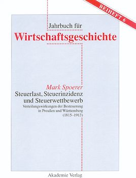 Steuerlast, Steuerinzidenz und Steuerwettbewerb