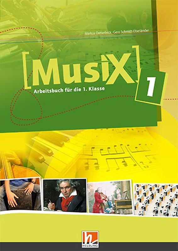MusiX 1, Arbeitsbuch für die 1. Klasse + E-Book