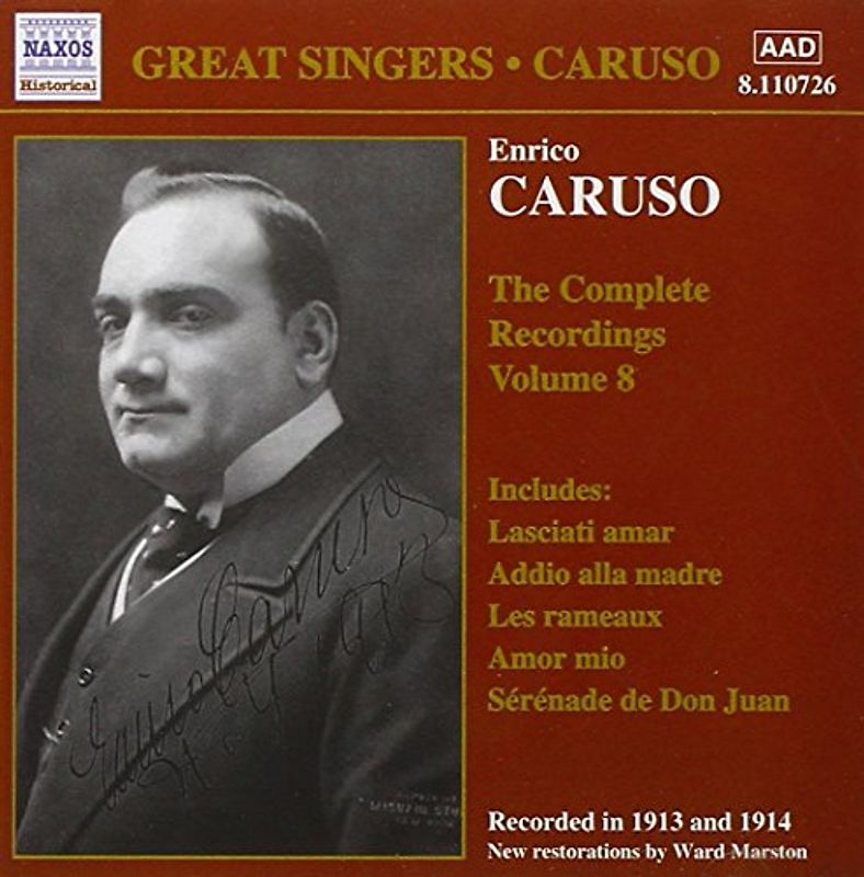 Enrico Caruso - Complete Recordings Vol. 8