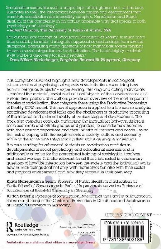 Socialisation During the Life Course