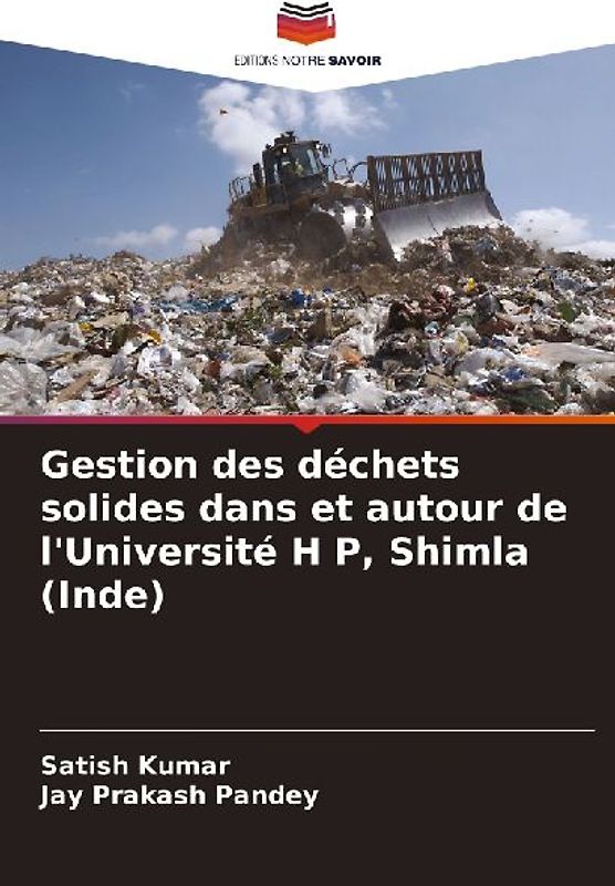 Gestion des déchets solides dans et autour de l'Université H P, Shimla (Inde)