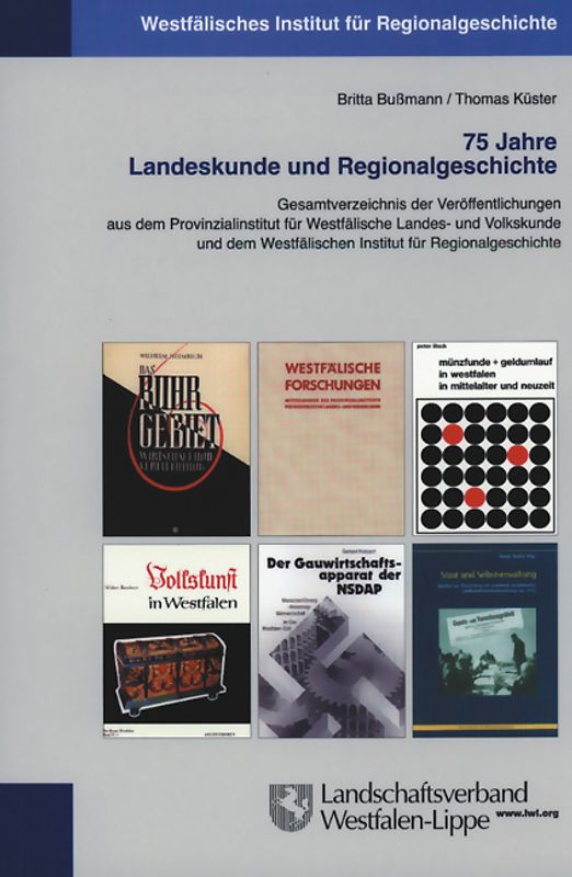 75 Jahre Landeskunde und Regionalgeschichte