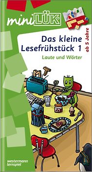miniLÜK. Schuleingangsphase / Das kleine Lesefrühstück 1: Laute und Wörter für Kinder von 5 bis 7 Jahren