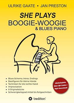 SHE Plays Boogie-Woogie & Blues Piano