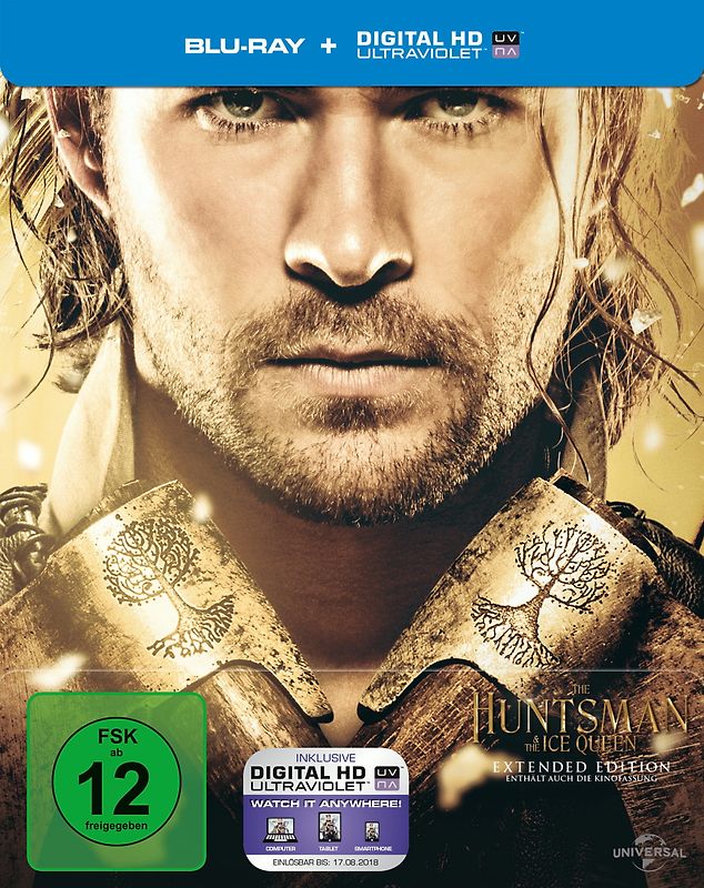 The Huntsman & the Ice Queen [Steelbook, Extended Edition] Blu-ray Disc