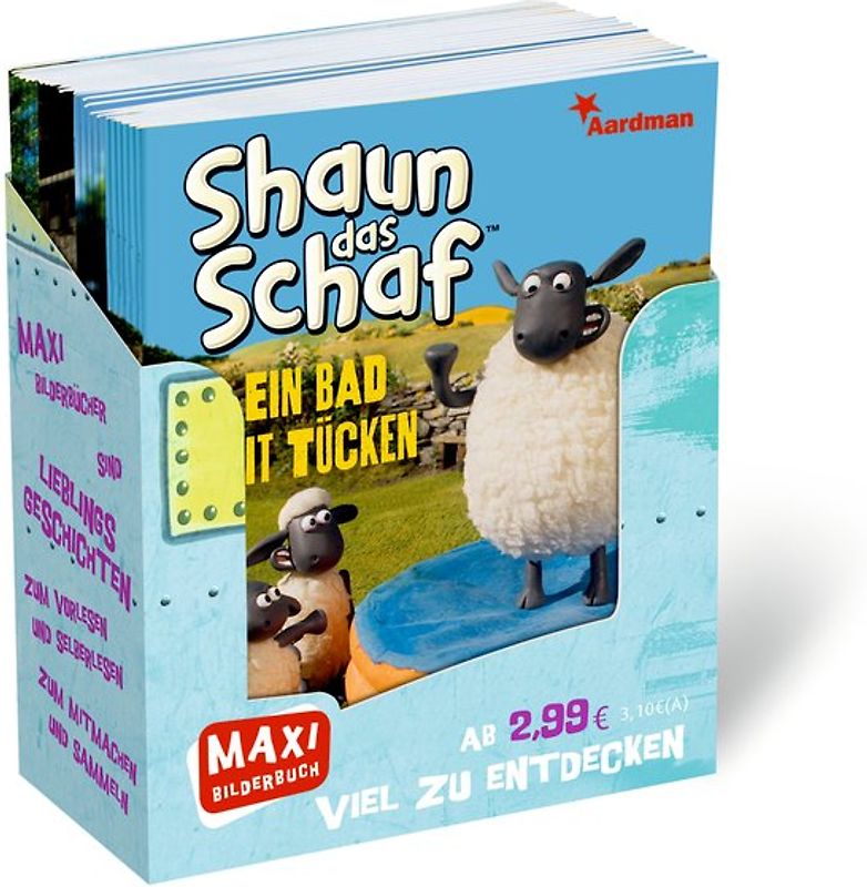 24er VK MAXI Box. Shaun das Schaf