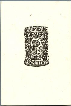 William Shakespeare Die Sonette