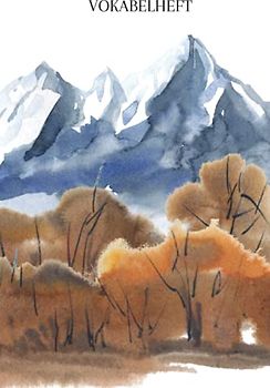 Vokabelheft: Vokabelheft, A5, 60 Seiten mit je 2 Spalten