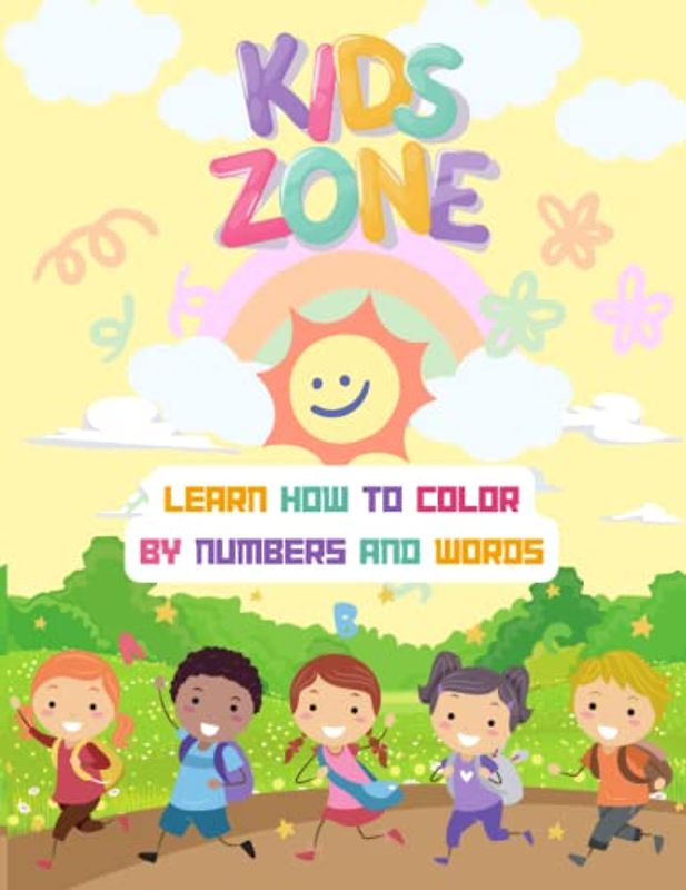 Kids word games, crosword alphabet, math activity book Ages 4-12 : 80 pages, more than 100 Word and numbers, Find Puzzles with Fun Facts in ... Animals, Sports, Food, Space and Many More!