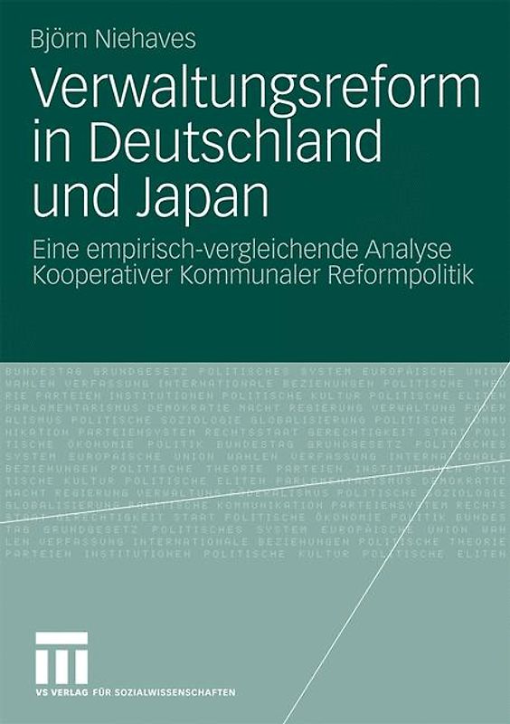 Verwaltungsreform in Deutschland und Japan
