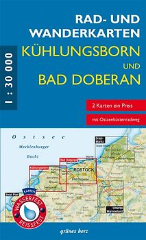 Rad- und Wanderkarten Kühlungsborn, Bad Doberan