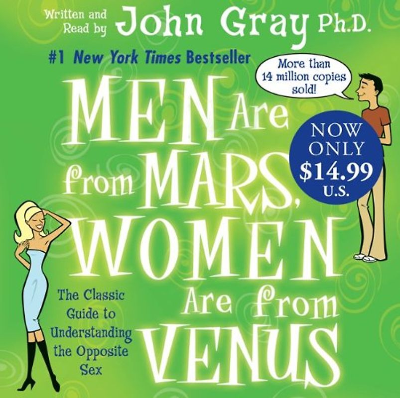Men are From Mars, Women are From Venus Low Price CD - John Gray