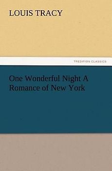 One Wonderful Night A Romance of New York