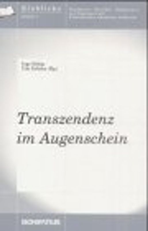 Transzendenz im Augenschein