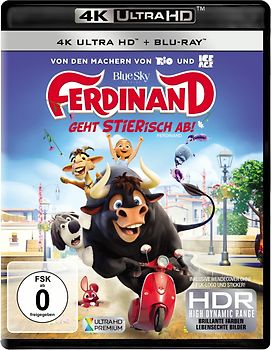 Ferdinand - Geht STIERisch ab! (4K Ultra HD + Blu-ray) 4K Ultra HD Blu-ray