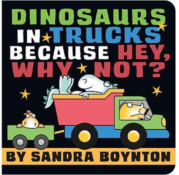 Dinosaurs in Trucks Because Hey, Why Not?