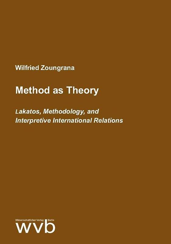 Method as Theory