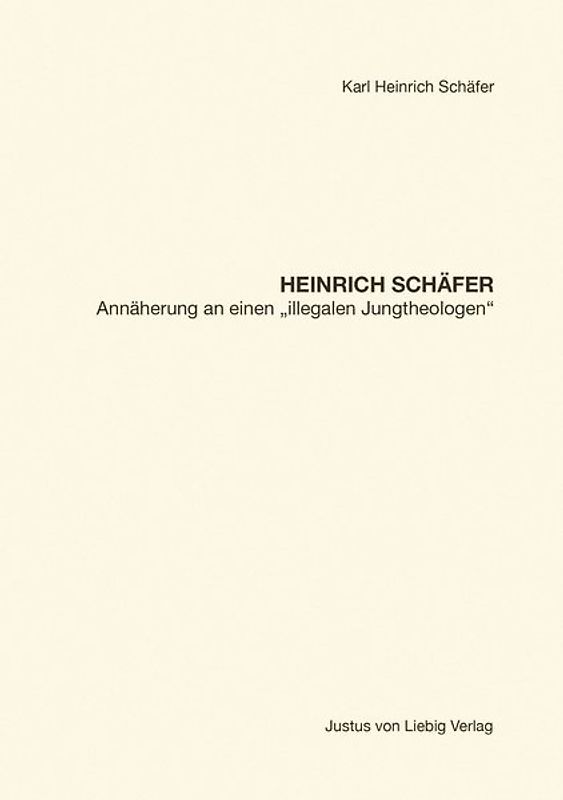 Annäherung an einen "illegalen Jungtheologen"