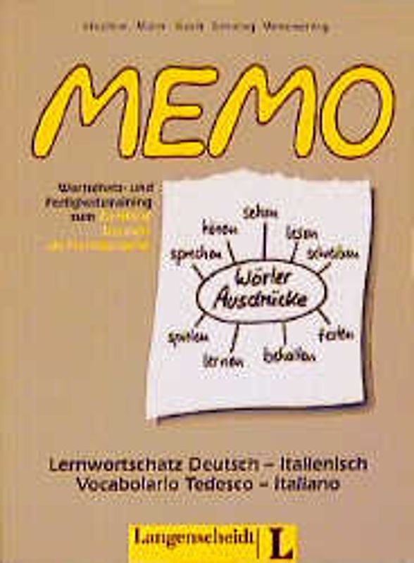 Memo. Wortschatz- und Fertigkeitstraining für das Zertifikat Deutsch als Fremdsprache / Lernwortschatz