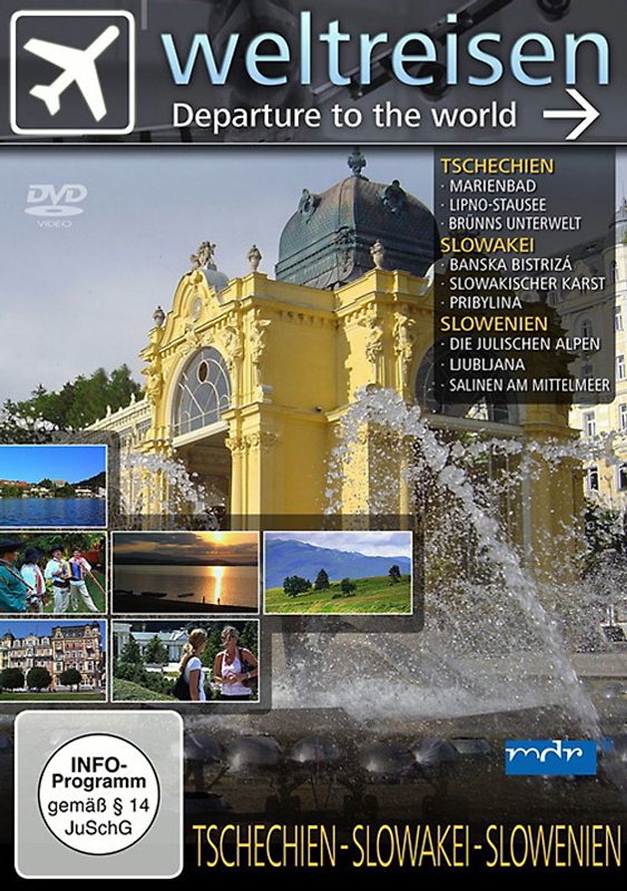 Weltreisen - Tschechien, Slowakei, Slowenien DVD