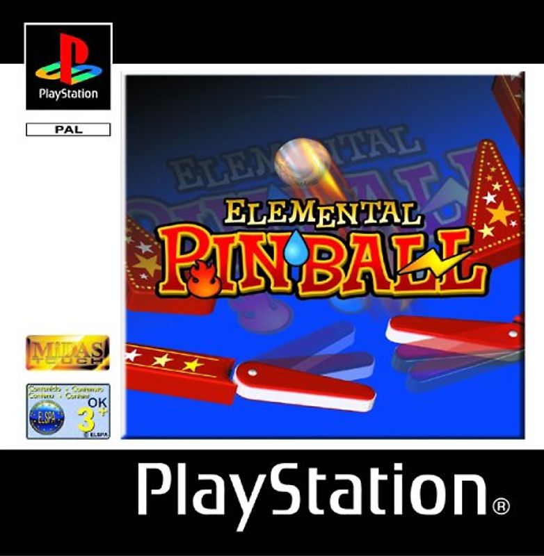 Elemental pinball - Playstation - PAL PlayStation 1