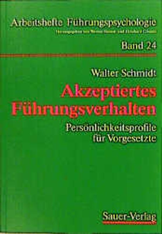 Akzeptiertes Führungsverhalten