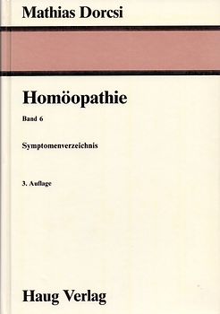 Lernbuchreihe Homöopathie / Symptomenverzeichnis