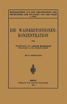 Die Wasserstoffionen-Konzentration