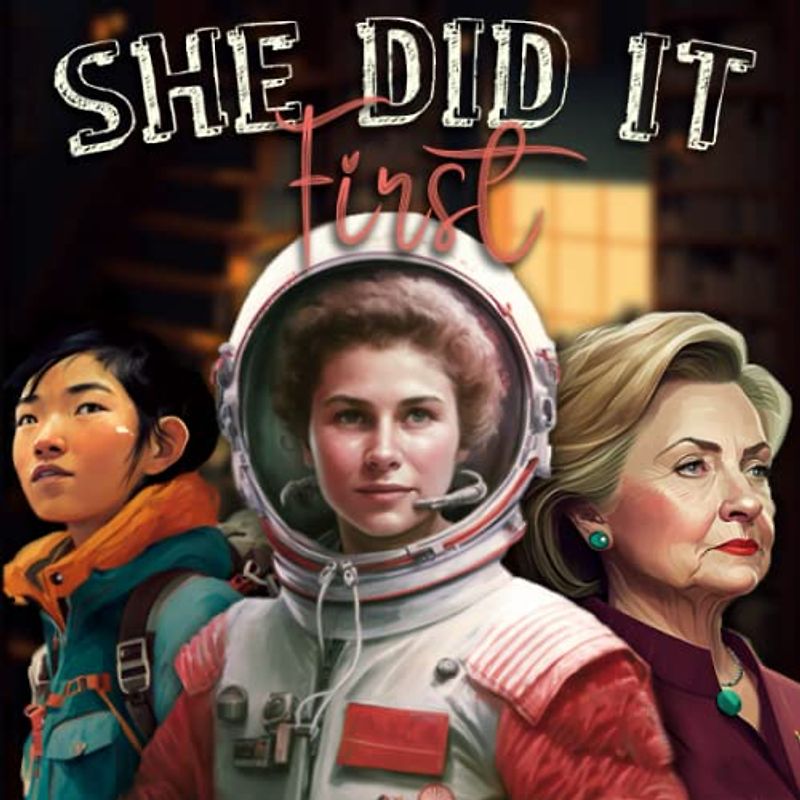She Did It First: The First Women To Achieve Greatness (Biography Books for Kids)