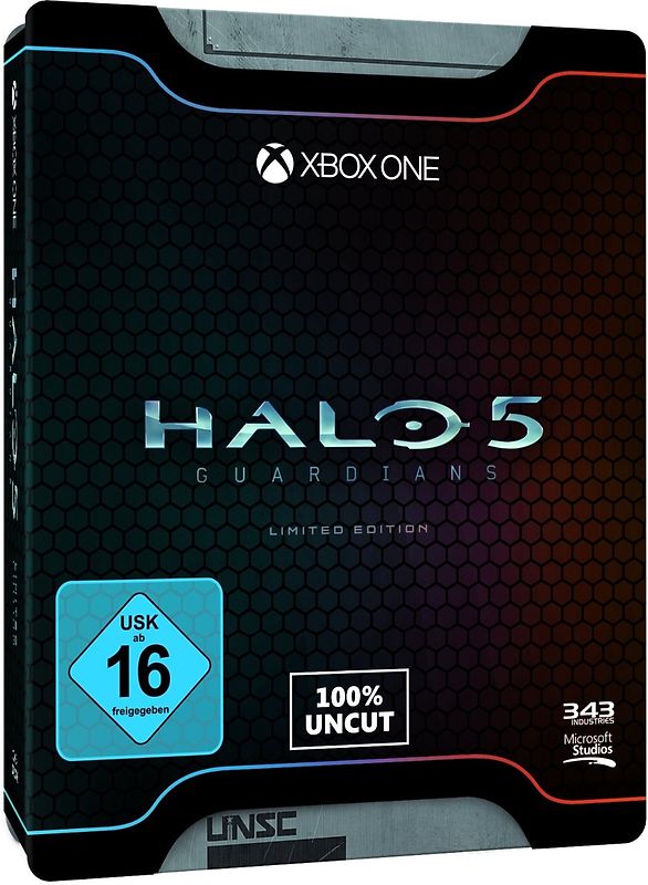 Halo 5: Guardians [Limited Edition inkl. Steelbook, Metal Figur, Info Karten] Xbox One