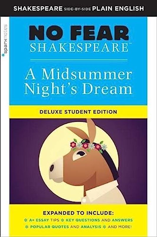 Midsummer Night's Dream: Volume 29 (No Fear Shakespeare, Band 29)