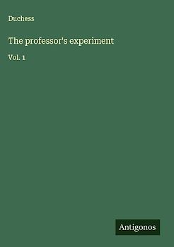 The professor's experiment