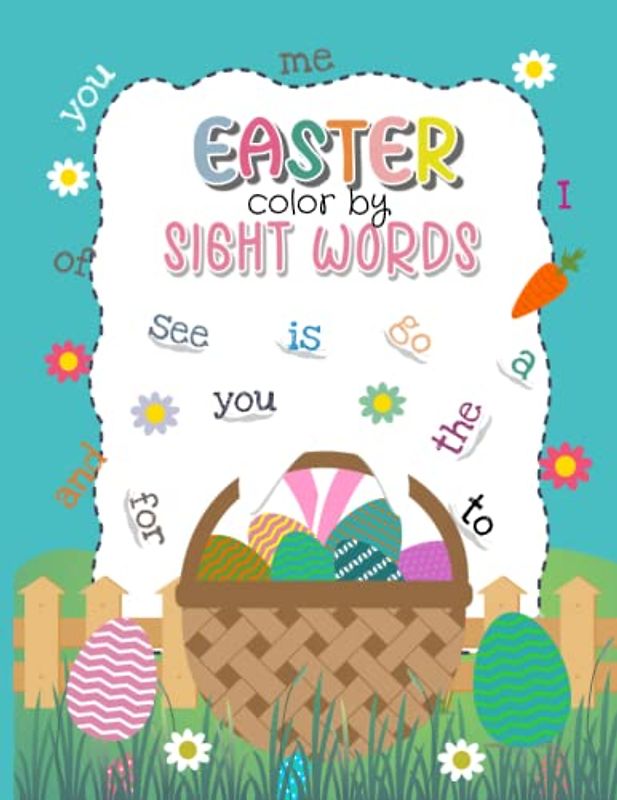 Easter Color By Sight Words