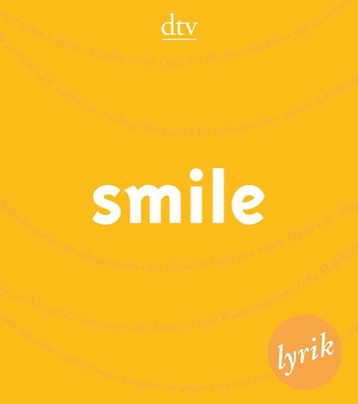 smile. Lyrik