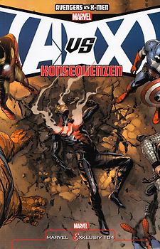 Marvel Exklusiv: Band 104 - Avengers vs. X- Men - Konsequenzen - Kieron Gillen [Broschiert]