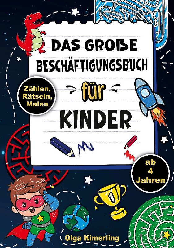 Beschäftigungsbuch für Kinder