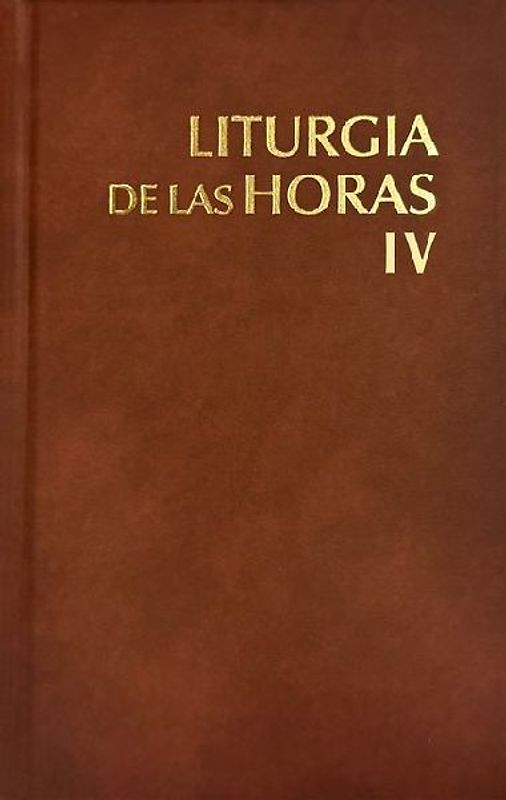 Liturgia de Las Horas Vol 4