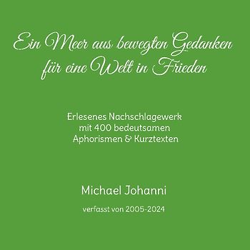Ein Meer aus bewegten Gedanken für eine Welt in Frieden