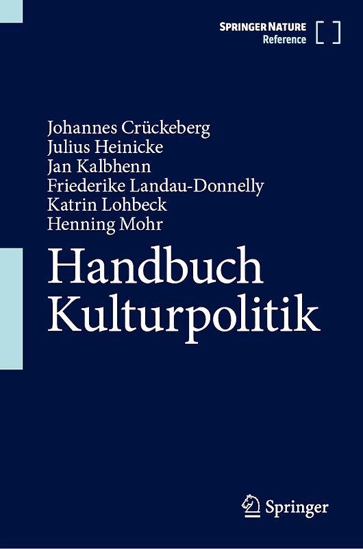 Handbuch Kulturpolitik